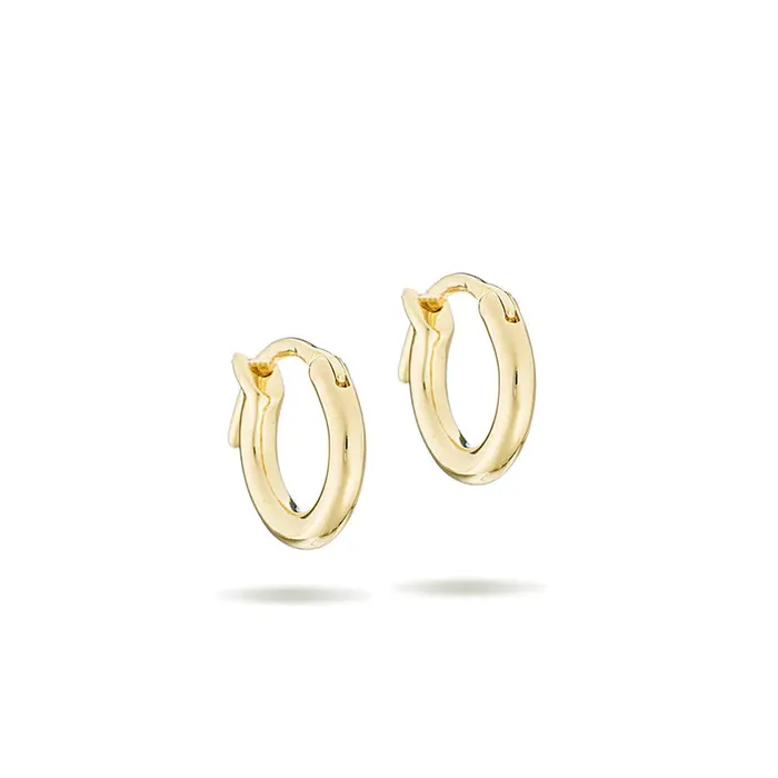 Huggie Hoops Adina Reyter Earrings