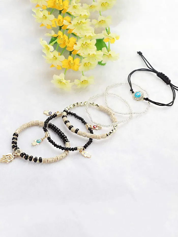 Kairangi Earrings Kairangi Bracelet for Women and Girls Evil Eye Nazariya Bracelets for Women 6 Pcs Black Beads Layered Bracelet Birthday Gift For girls and women Anniversary Gift for Wife Kairangi Earrings Kairangi Bracelet for Women and Girls Evil Eye Nazariya Bracelets for Women 6 Pcs Black Beads Layered Bracelet Birthday Gift For girls and women Anniversary Gift for Wife