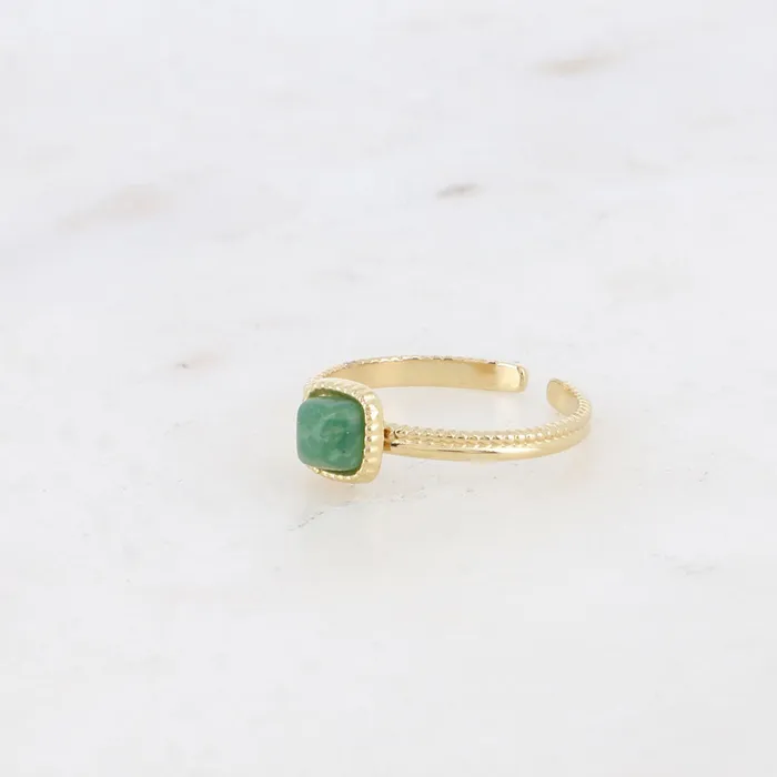 Kalys Ring Jaspis grn Bohm Paris Bohm Paris Rings