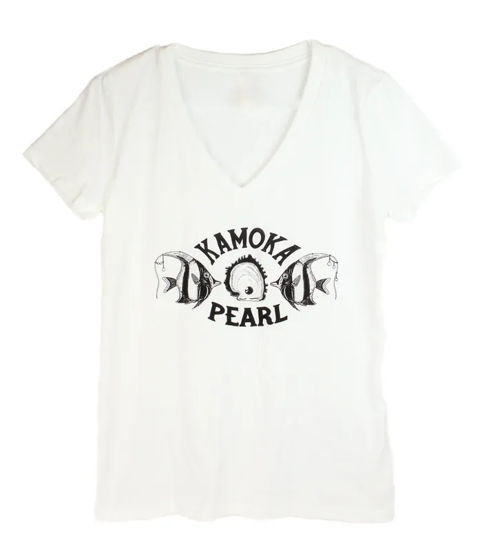 Kamoka Pearl Earrings Kamoka TShirt Moorish Idol Womens