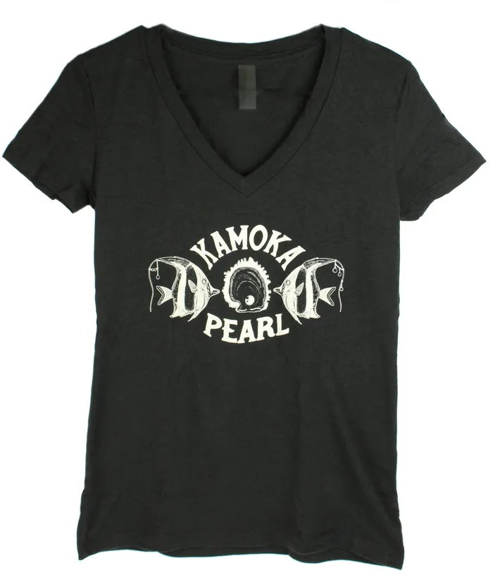 Kamoka Pearl Earrings Kamoka TShirt Moorish Idol Womens