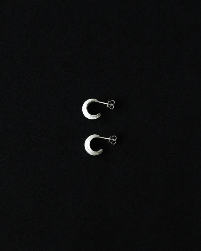 Kotara Irregular Hoop Stud Earrings MYJN Earrings