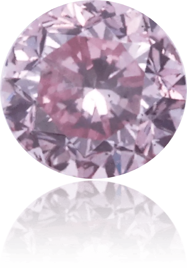 Langerman Diamonds Earrings Natural Purple Diamond Round 055 ct Polished Langerman Diamonds Earrings Natural Purple Diamond Round 055 ct Polished