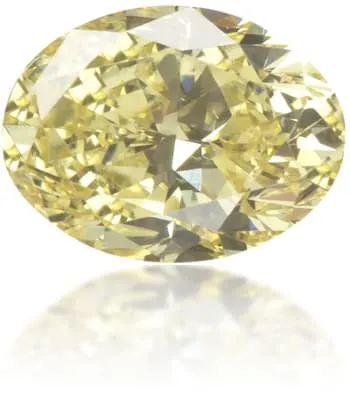 Langerman Diamonds Natural Yellow Diamond Oval 041 ct Polished Earrings Langerman Diamonds Natural Yellow Diamond Oval 041 ct Polished Earrings