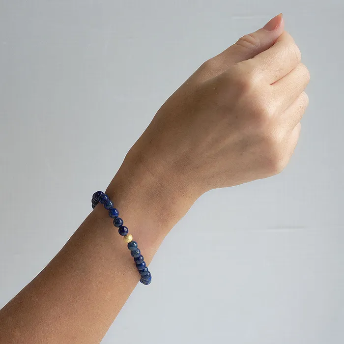 Lapislazuli Armband 6mm Lenny Eva Lenny Eva Earrings