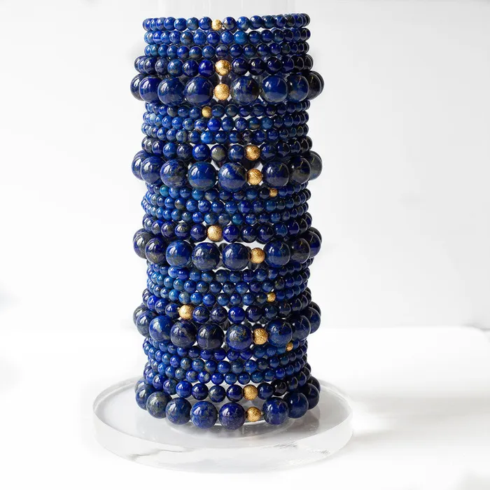 Lapislazuli Armband 6mm Lenny Eva Lenny Eva Earrings