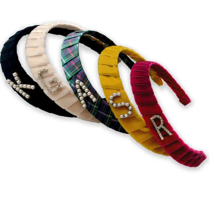 Lelet NY Earrings Monogram Headband