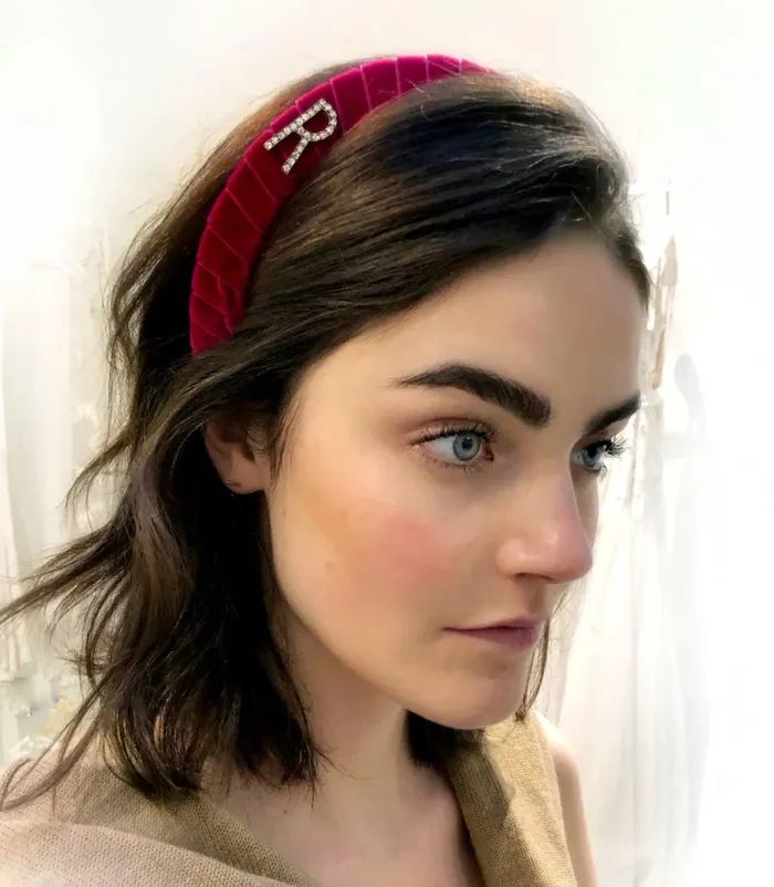 Lelet NY Earrings Monogram Headband