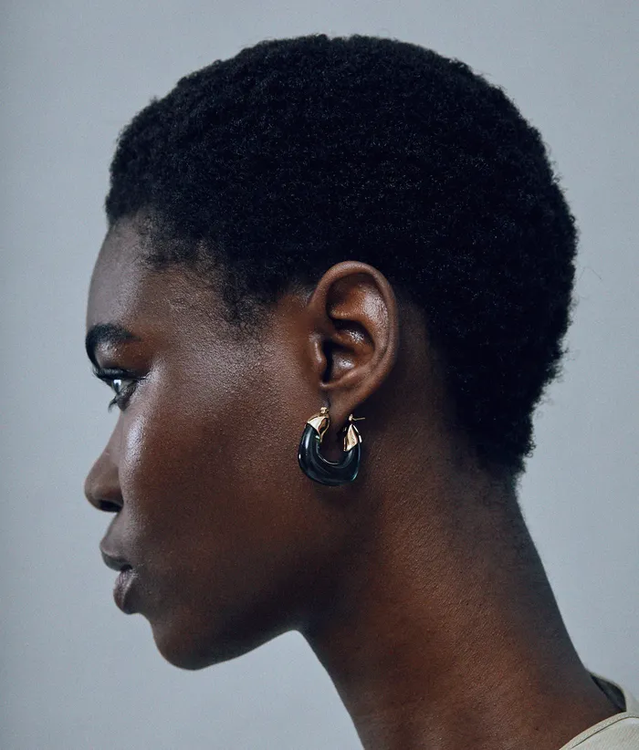 Lizzie Fortunato Earrings Mini Organic Hoops