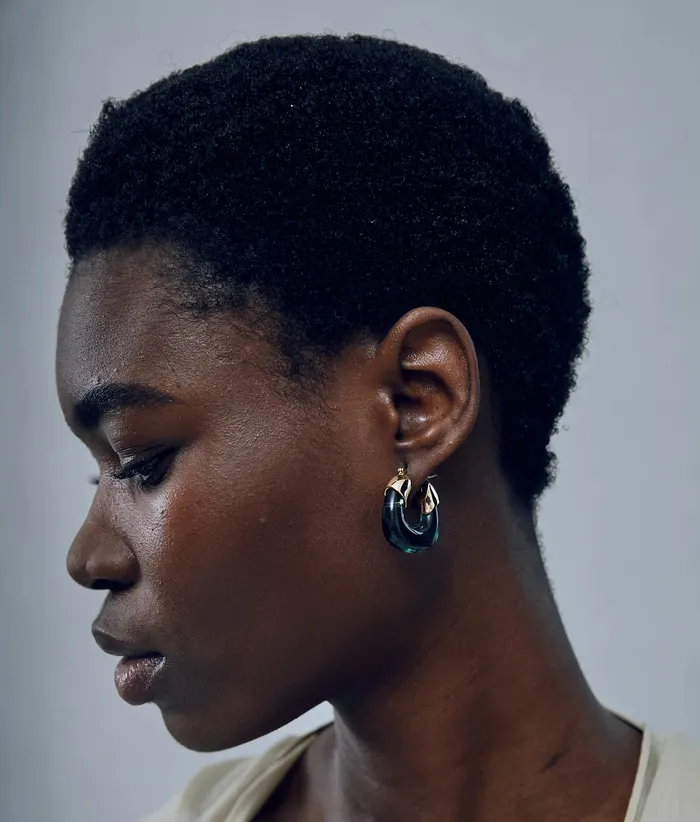 Lizzie Fortunato Earrings Mini Organic Hoops