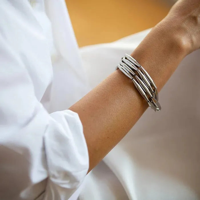 Lumia Maia Multi Chain Bracelet Silver Tohum Bracelets