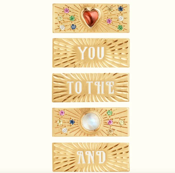Marie Lichtenberg Necklaces LOVE YOU LOCKET