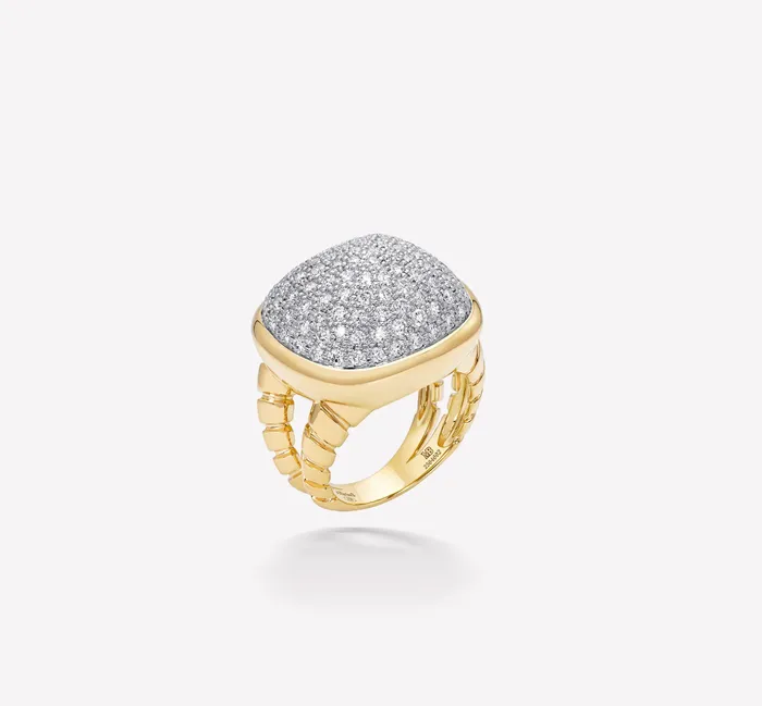 Marina B Rings Tigella Pav Diamond Ring