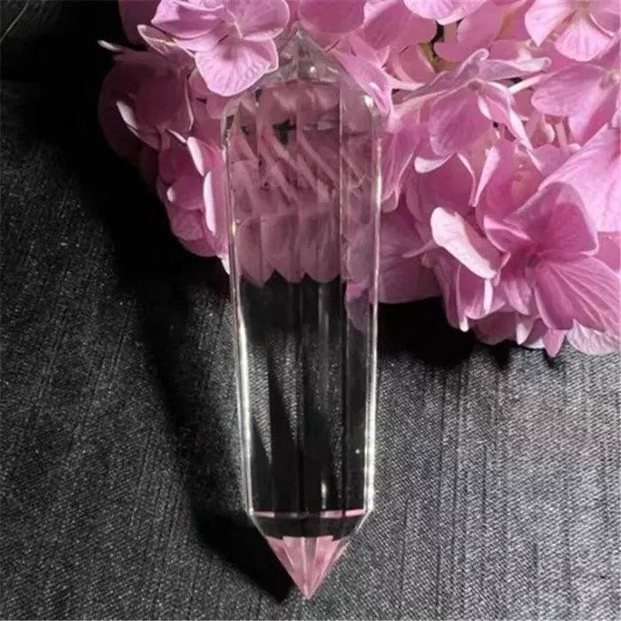 Metamorphidi Earrings Clear Natural Quartz Crystal Vogel Style Healing Wand Metamorphidi Earrings Clear Natural Quartz Crystal Vogel Style Healing Wand