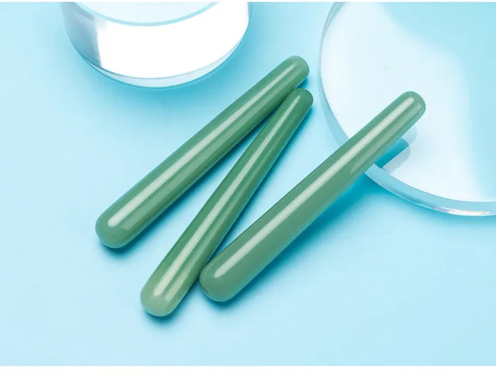 Metamorphidi Earrings Natural Healing Gemstone Crystal Massage Wand