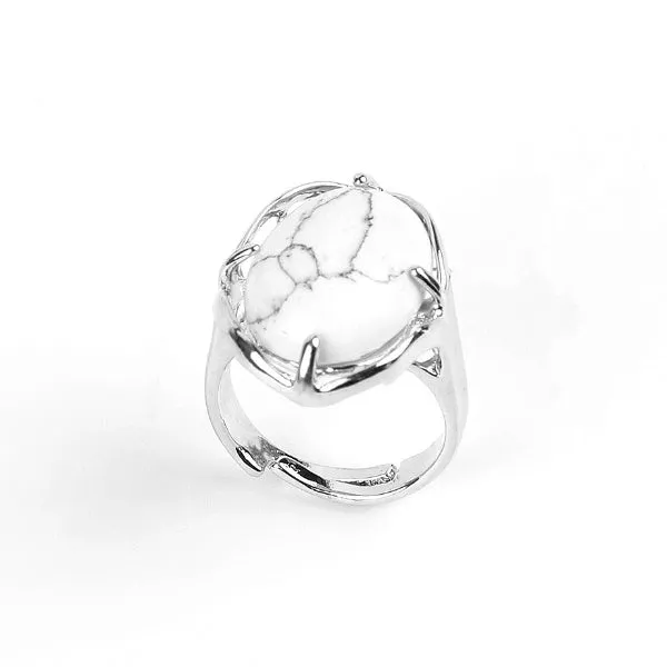 Metamorphidi Rings Adjustable Unique Gemstone Rings
