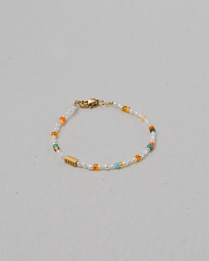 Mikan Coral Baroque Pearl Bracelet CUN Bracelets