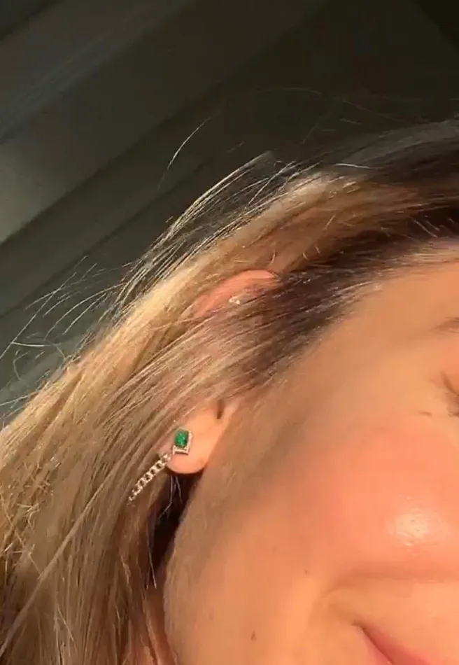 Millo Jeweled Chain Earrings Millo Jewelry Earrings