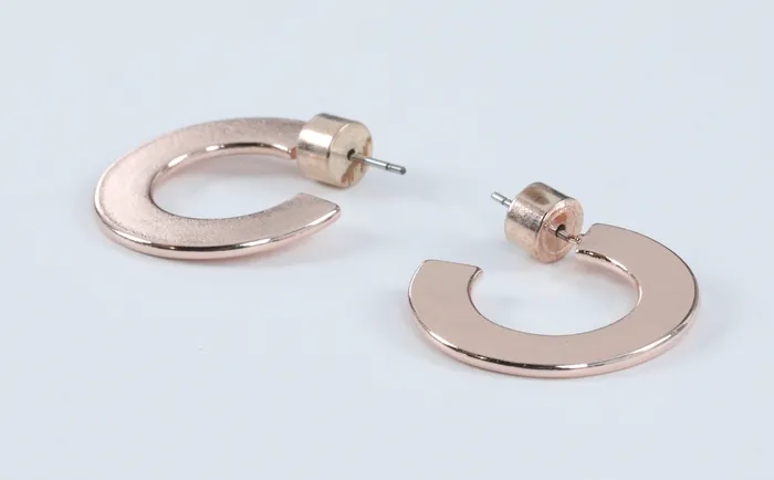 Millo Jewelry Earrings Small Flat Hoops