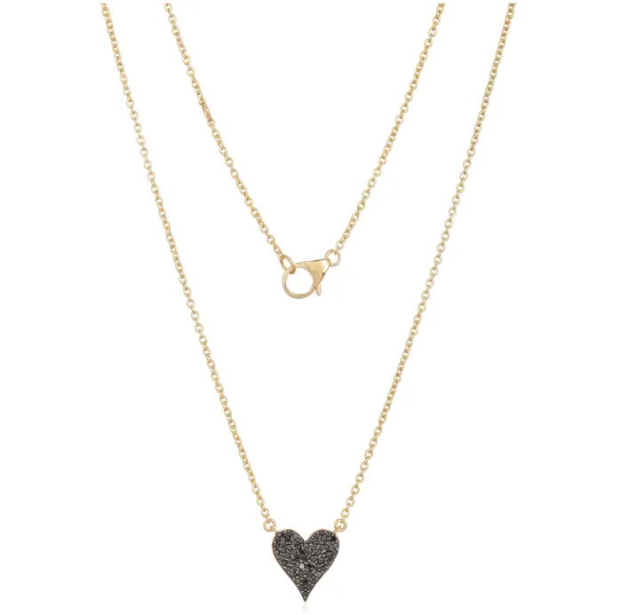 Millo Jewelry Necklaces DOUBLE SIDED REVERSIBLE HEART NECKLACE
