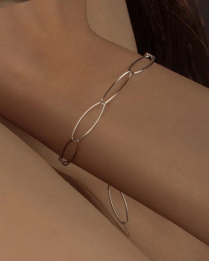 MYJN Anda Oval Chain Link Bracelet Bracelets