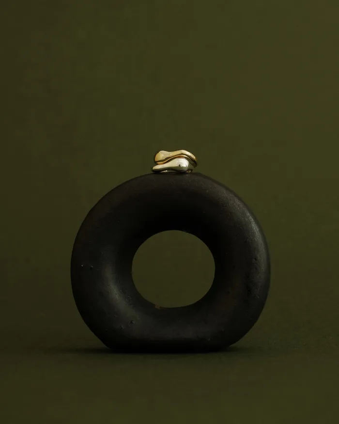MYJN Rings Udele Molten Stacking Ring