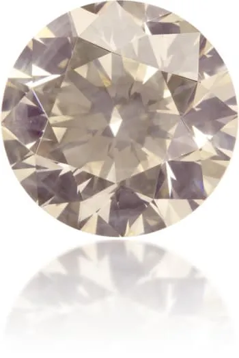 Natural Brown Diamond Round 274 ct Polished Langerman Diamonds Earrings