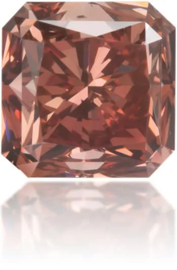 Natural Pink Diamond Square 060 ct Polished Langerman Diamonds Earrings