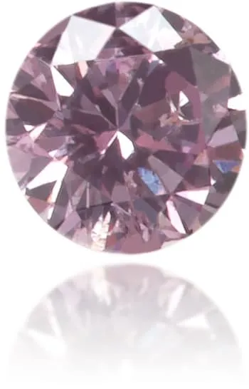 Natural Purple Diamond Round 008 ct Polished Langerman Diamonds Earrings