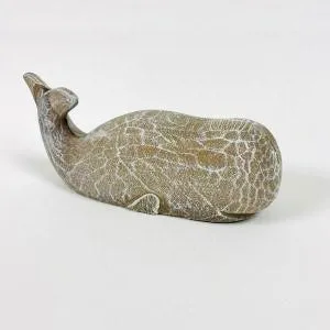 Natural Whale Decor Attitudes Import Earrings