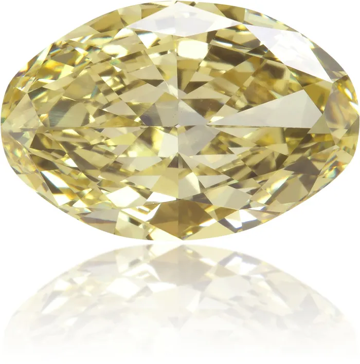 Natural Yellow Diamond Oval 182 ct Polished Langerman Diamonds Earrings Natural Yellow Diamond Oval 182 ct Polished Langerman Diamonds Earrings