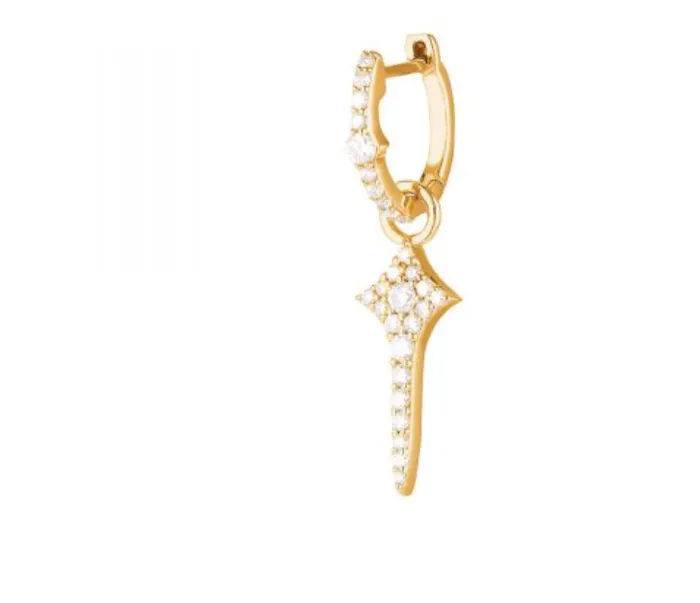Necklaces Carbon Hyde Cross Dagger Huggy