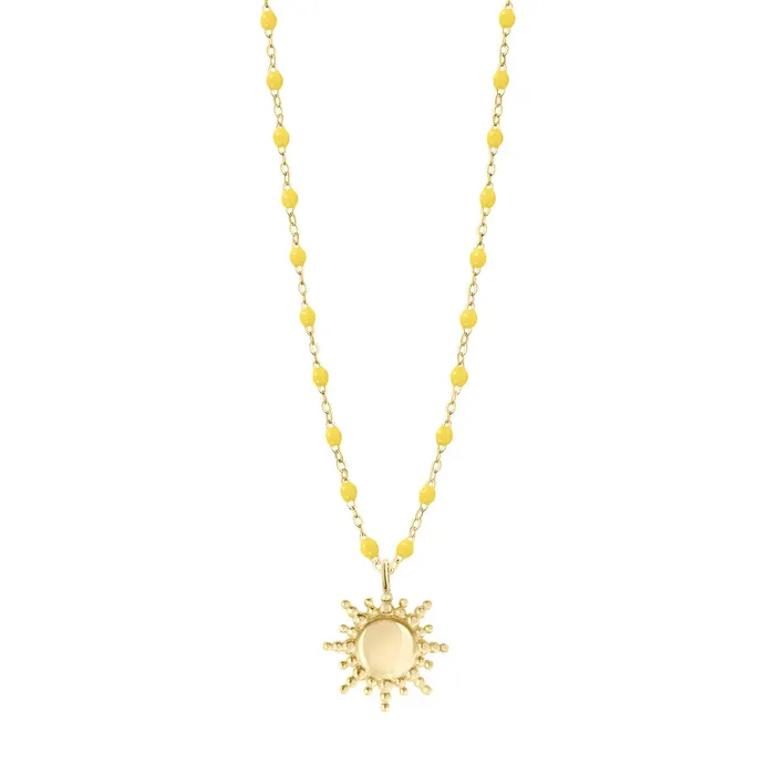 Necklaces Gigi Clozeau Sun Classic Gigi Lemon necklace Yellow Gold 165