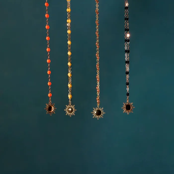 Necklaces Gigi Clozeau Sun Classic Gigi Lemon necklace Yellow Gold 165