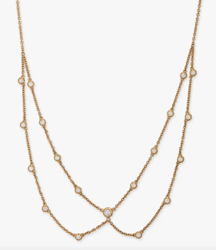 Necklaces JACQUIE AICHE SOPHIA DIAMOND SELENA CHOKER NECKLACE
