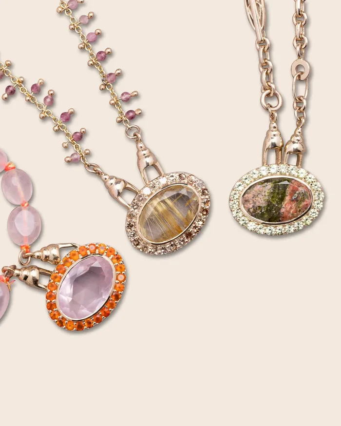 Necklaces LAltelier Plume Holi Pendant