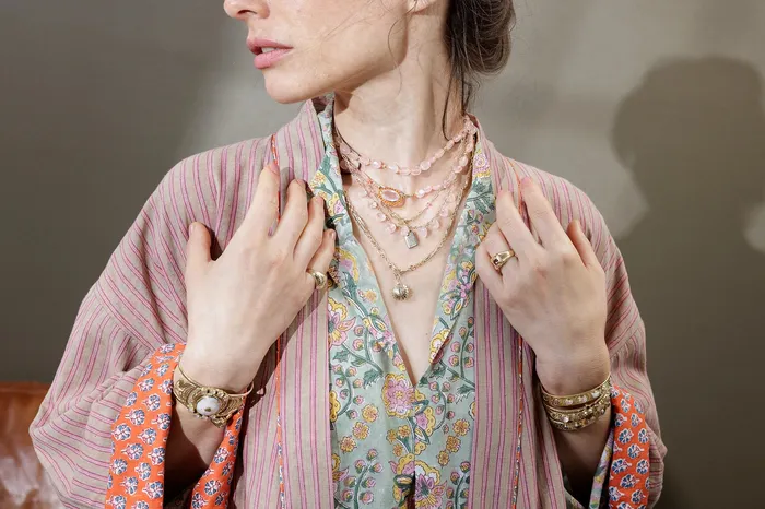 Necklaces LAltelier Plume Holi Pendant