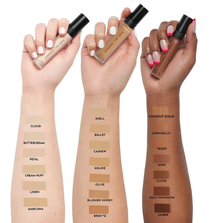 Necklaces Lawless Conseal The Deal Lightweight LongWear Everyday Concealer with Caffeine