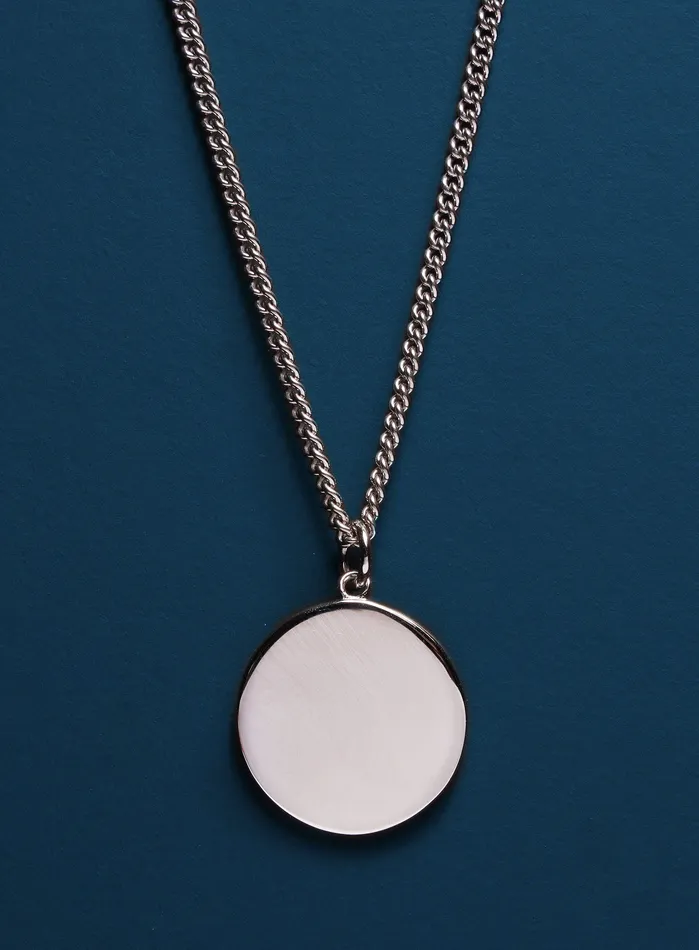 Necklaces Sterling Silver Saint Michael Mens Necklace WE ARE ALL SMITH Mens Jewelry Clothing