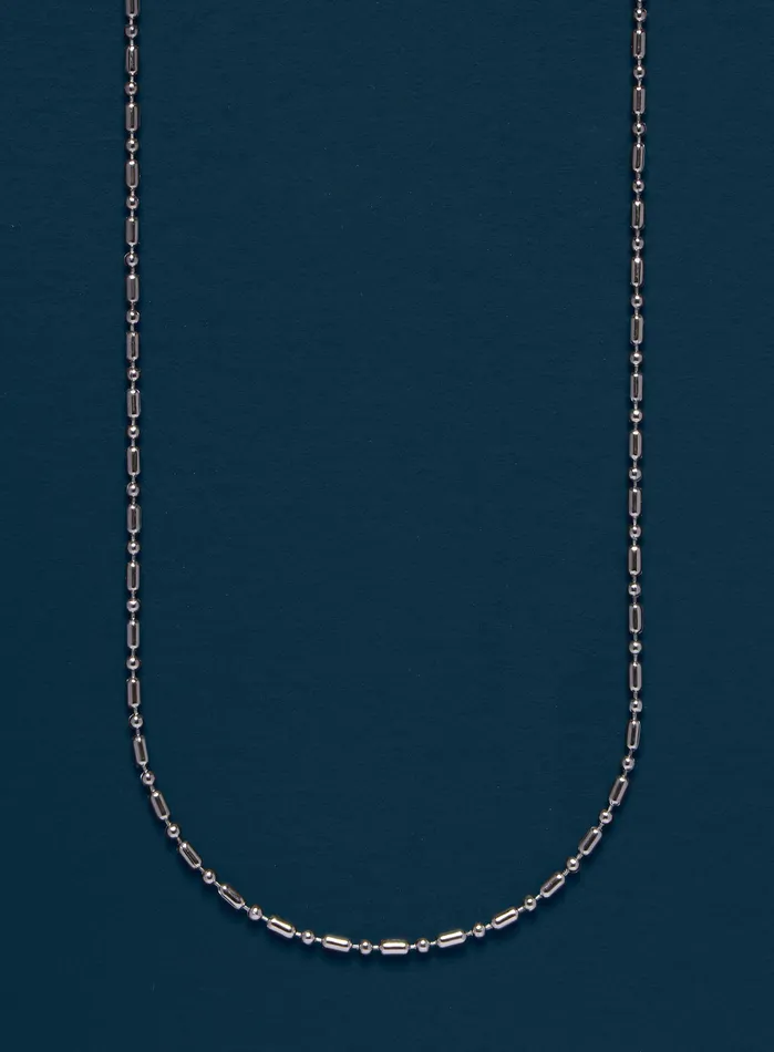 Necklaces Waterproof 1mm Stainless Steel Minimalist Chain Necklace for Men WE ARE ALL SMITH