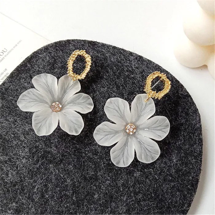 Necklaces Yellow Chimes Earrings for Women and Girls Flower Drop EarringsGold Plated Drop Earrings Birthday Gift for girls and women Anniversary Gift for Wife Yellow Chimes