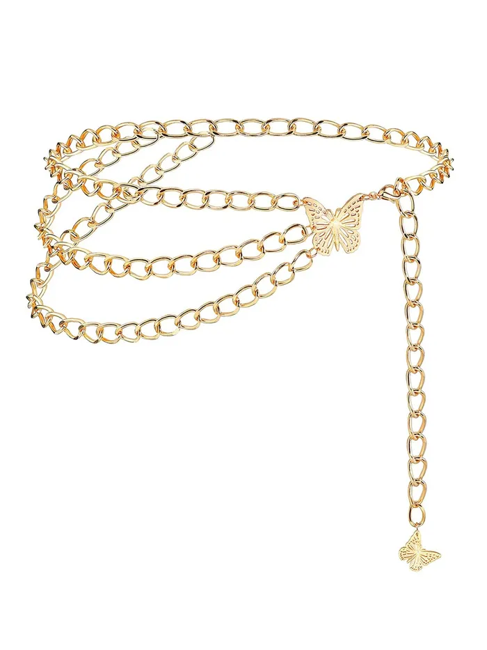 Necklaces Yellow Chimes Waist Chain for Women Gold Toned Multilayer Heart Charmed Waist Chain for Women and Girls Yellow Chimes Necklaces Yellow Chimes Waist Chain for Women Gold Toned Multilayer Heart Charmed Waist Chain for Women and Girls Yellow Chimes
