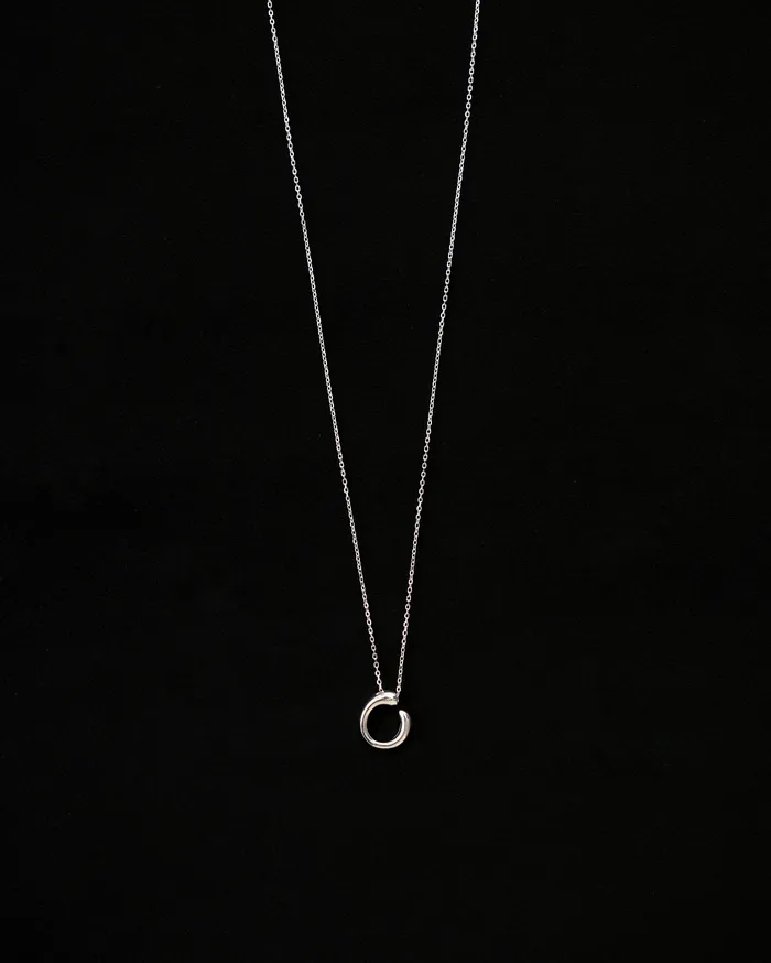 Nohemi CShaped Pendant Necklace MYJN Necklaces
