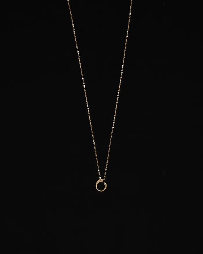 Nohemi CShaped Pendant Necklace MYJN Necklaces