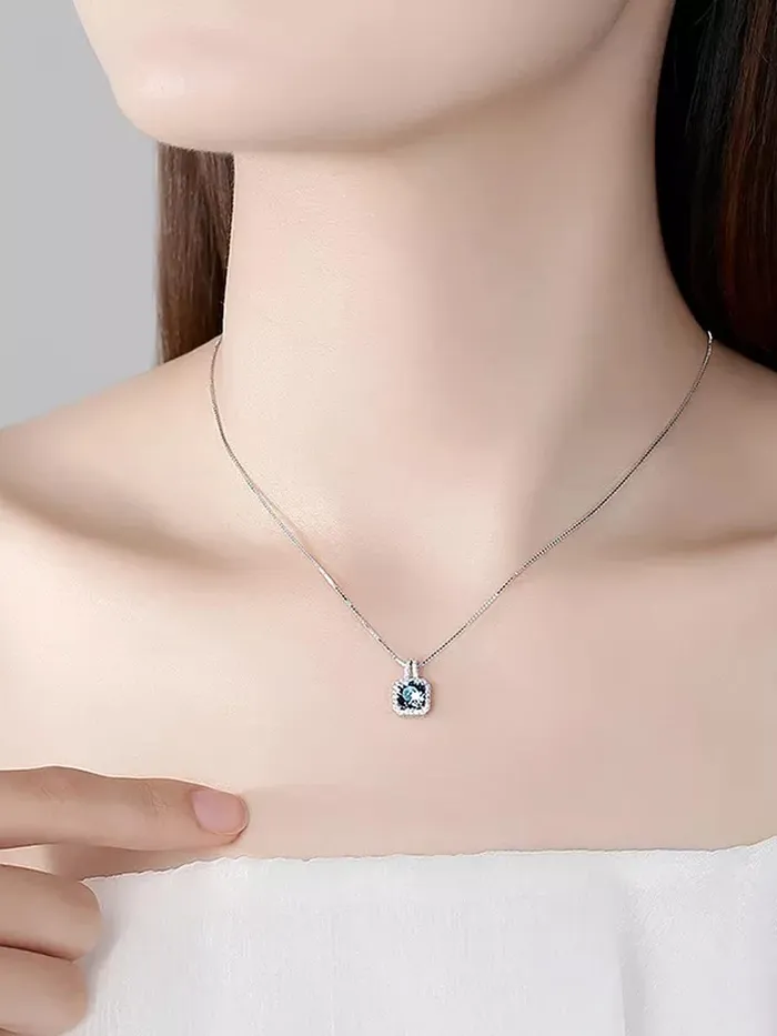 Raajsi by Yellow Chimes 925 Sterling Silver Pendant for Women and Girls Pure Silver Pendant Chain Birthday Gift for Girls Women With Certificate of Authenticity and 925 Stamp Yellow Chimes Necklaces