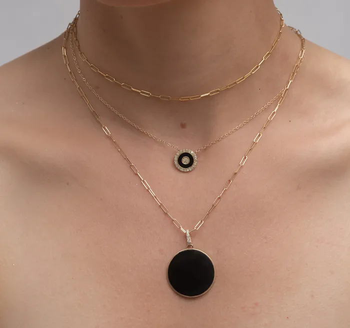 Rachel Reid Necklaces Baby Link Chain Necklace