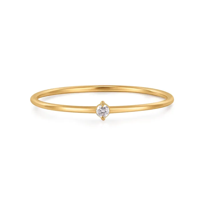 Rings AURELIE GI RIYA Diamond Solitaire Ring