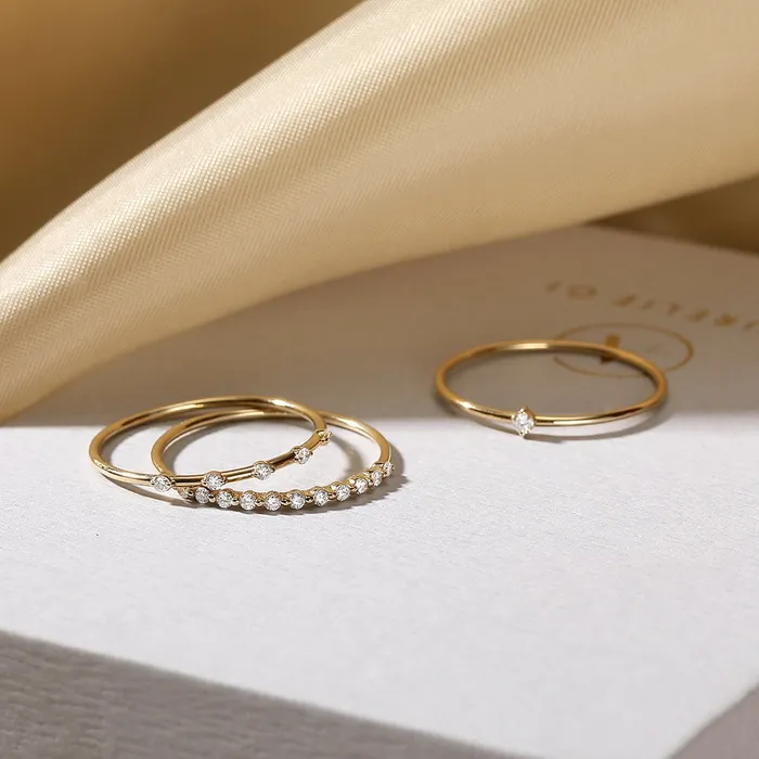 Rings AURELIE GI RIYA Diamond Solitaire Ring