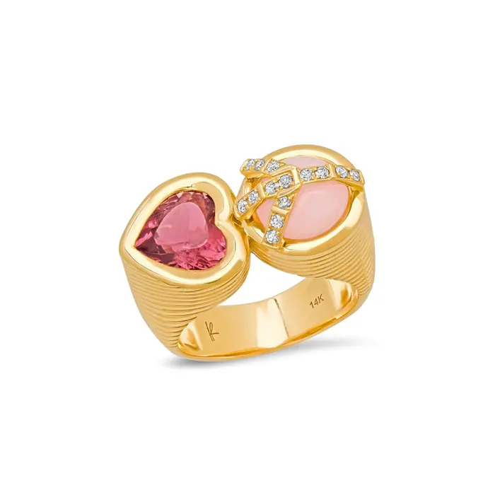 Rings Helena Rose Peace and Love Ring