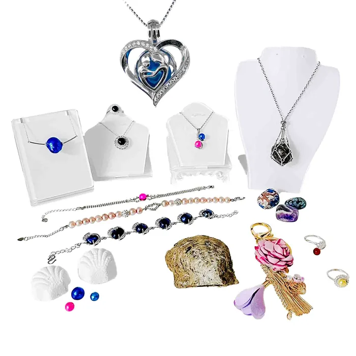 Rings Mystery Reveal Rotating Tower Case with 925 Jewelry Oysters Fizzers and More ROTA001 Rings Mystery Reveal Rotating Tower Case with 925 Jewelry Oysters Fizzers and More ROTA001